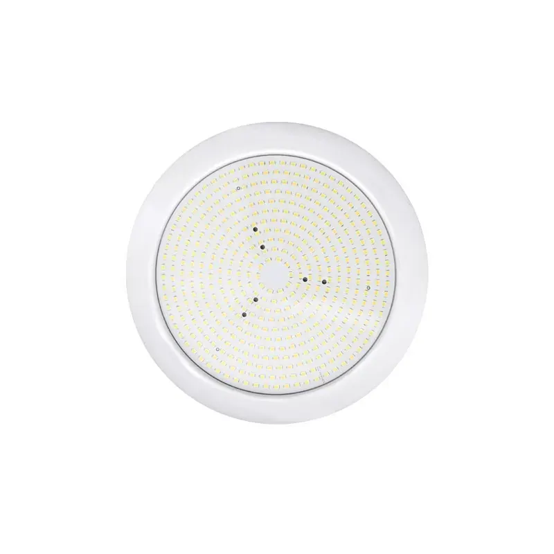LED ΦΩΤΙΣΤΙΚΟ ΠΛΑΣΤΙΚΟ ΠΙΣΙΝΑΣ 12V DC 20W 3000K 2100LM 110° IP68 Φ210Χ20mm ΛΕΥΚΟ