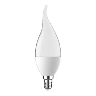 LED SMD STEP-DIM C37 7W TIP 3000K 230V AC 500LM RA80 30000HRS 230° 1xE14