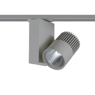 GREY LED COB ΦΩΤΙΣΤΙΚΟ ΡΑΓΑΣ 15W 4000K 2ΣΥΡΜΑΤΑ 36° 1150LM 230V AC Ra80
