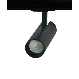 LED ΦΩΤΙΣΤΙΚΟ ΡΑΓΑΣ 230V AC 10W 4000K 1-PHASE 36° 1050LM Ra80 Φ55x153mm 5YRS ΑΜΜΩΔΕΣ ΜΑΥΡΟ