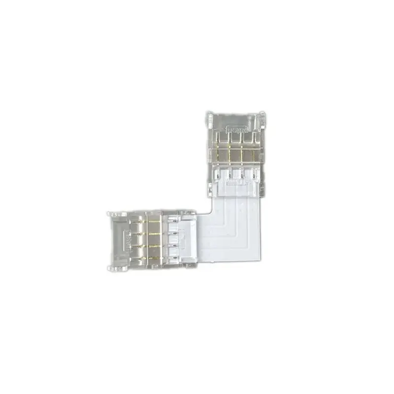 ΣΥΝΔΕΣΜΟΣ 90° ΓΙΑ 10mm SMD RGB 5050 LED TAINIA