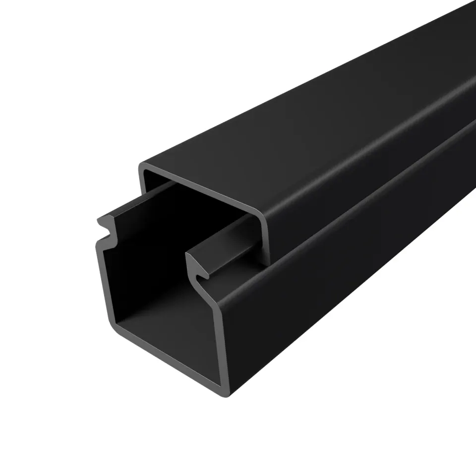 40x40mm ΑΥΤΟΚΟΛΗΤΟ ΚΑΝΑΛΙ ΚΑΛΩΔΙΩΝ 2m, ULTRA ΑΝΘΡΑΚΙ ΧΡΩΜΑΤΟΣ