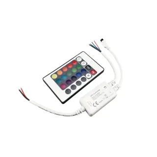 RGB LED ΕΛΕΓΚΤΗΣ 6A 12V DC 72W & 24V DC 144W ΜΕ ΤΗΛΕΧΕΙΡΙΣΤΗΡΙΟ