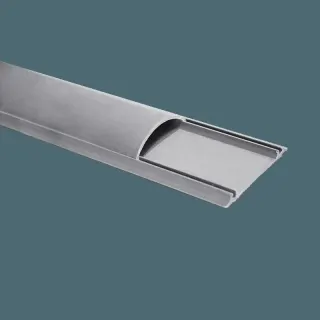ΣΤΡΟΓΓΥΛΟ ΚΑΝΑΛΙ ΔΑΠΕΔΟΥ ΓΚΡΙ 50X15MM