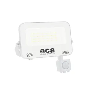 ΠΡΟΒΟΛΕΑΣ LED SMD ΛΕΥΚΟΣ ΜΕ ΑΙΣΘΗΤΗΡΑ 20W 3CCT 2000LM 185-265V RA>80 IP66