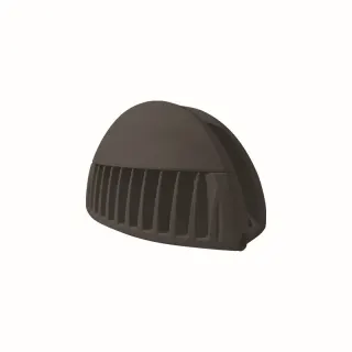 LED WINDOW VITRINE LUMINAIRE 9W 1050lm 110°x3° 230V AC 3000K MATT BLACK CRI80 IP65 40.000hrs