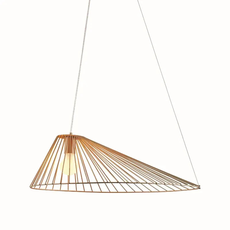 ΚΡΕΜΑΣΤΟ ΦΩΤΙΣΤΙΚΟ 1xE27 CAPPELLO ΧΡΥΣΟ ΜΕΤ/ΚΟ 60Χ40X120CM