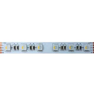 ΛΩΡΙΔΑ LED SMD 24V DC 5M 17W/M 4000K IP65 ΝΑΝΟ RGB 12mm