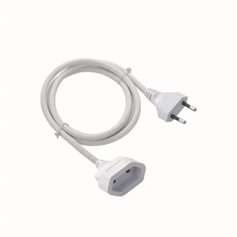 ΠΡΟΕΚΤΑΣΗ ΛΕΥΚΗ ΚΑΛΩΔΙΟΥ 10Α H05VV-F 2X1MM2 IP20 3m