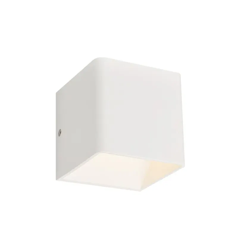 ΛΕΥΚΗ ΑΠΛΙΚΑ LED UP-DOWN CUBE 1X3W 230V 3000K 25000hrs NEPHELE