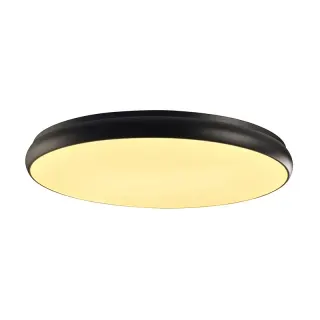 NETTO ΦΩΤΙΣΤΙΚΟ ΟΡΟΦΗΣ ΜΑΥΡΟ ΜΑΤ ΜΕΤΑΛΛΙΚΟ LED 70W 3000K 5600Lm IP20 Φ800Χ80MM