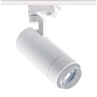 LED ΦΩΤΙΣΤΙΚΟ ΡΑΓΑΣ 230V AC 25W 3000K 3-PHASE 25-60° 2800LM MAX Ra80 5YRS ΑΜΜΩΔΕΣ ΛΕΥΚΟ