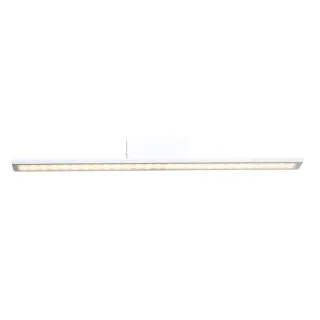 CHLOE-ΦΩΤΙΣΤΙΚΟ ΕΠΙΤΟΙΧΟ ΛΕΥΚΟ ΜΑΤ ΜΕΤΑΛΛΙΟ LED 16W 3000K 1040LM IP44 56X7X7CM