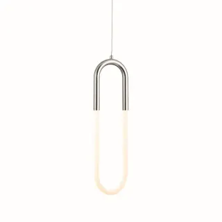 NETTO ΦΩΤΙΣΤΙΚΟ ΚΡΕΜΑΣΤΟ ΧΡΩΜΙΟ ΜΕΤΑΛΛΙΚΟ LED 8W 3000K 560Lm IP20 145Χ2350mm