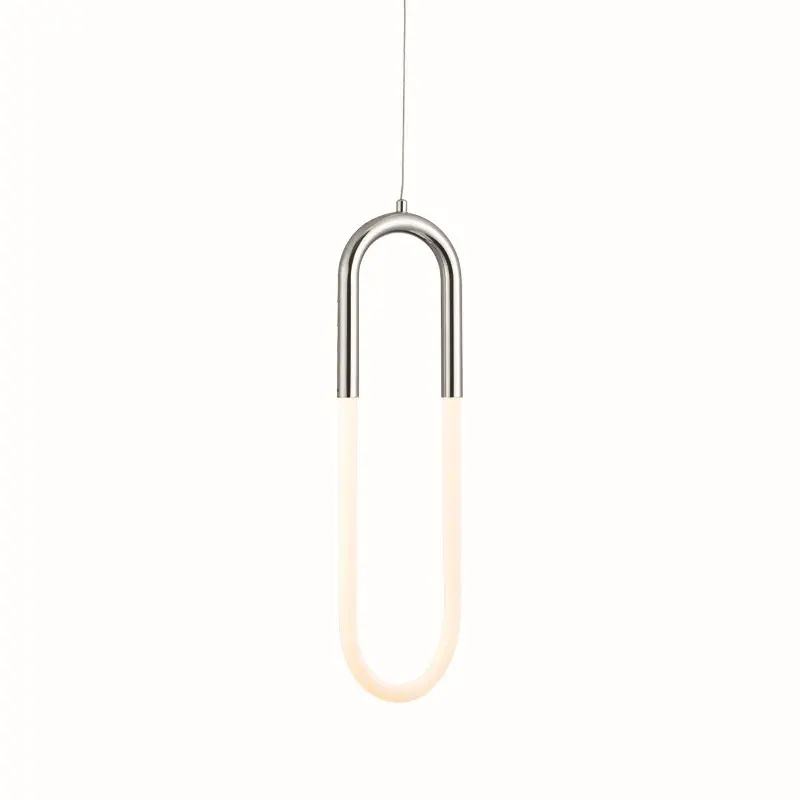 NETTO ΦΩΤΙΣΤΙΚΟ ΚΡΕΜΑΣΤΟ ΧΡΩΜΙΟ ΜΕΤΑΛΛΙΚΟ LED 8W 3000K 560Lm IP20 145Χ2350mm