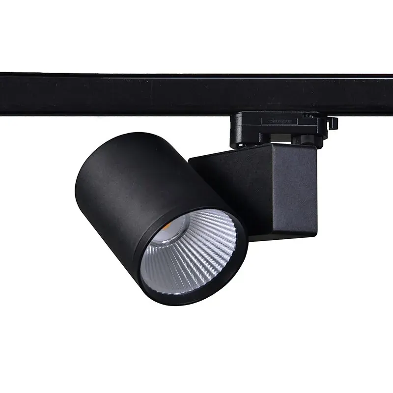 SAND BLACK LED ΦΩΤΙΣΤΙΚΟ ΡΑΓΑΣ 40W 4000K 3-PHASE 34° 4600LM 230V AC Ra80 5YRS