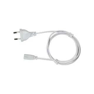 DAPO ΚΑΛΩΔΙΟ ΤΡΟΦΟΔΟΣΙΑΣ 1,2m ΜΕ ΒΥΣΜΑ 2 PIN 0.5mm²
