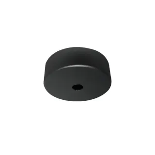 ΜΕΤΑΛΛΙΚΗ ΜΑΥΡΗ ΣΤΡΟΓΓΥΛΗ ΡΟΖΕΤΑ Φ80x30mm