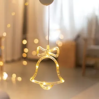 ΚΑΜΠΑΝΑ ΠΛΑΣΤΙΚΗ 10 LED ΘΕΡΜΟ ΛΕΥΚΟ ΜΕ ΜΠΑΤΑΡΙΕΣ 3ΧΑΑΑ IP20 160X205mm