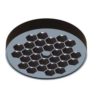 ΜΙΝΙ ΜΑΥΡΟ ΜΑΓΝΗΤΙΚΟ ΣΠΟΤ 24V DC 15W 3000K 950LM 50° Ra90 5YRS Φ122*32ΜΜ