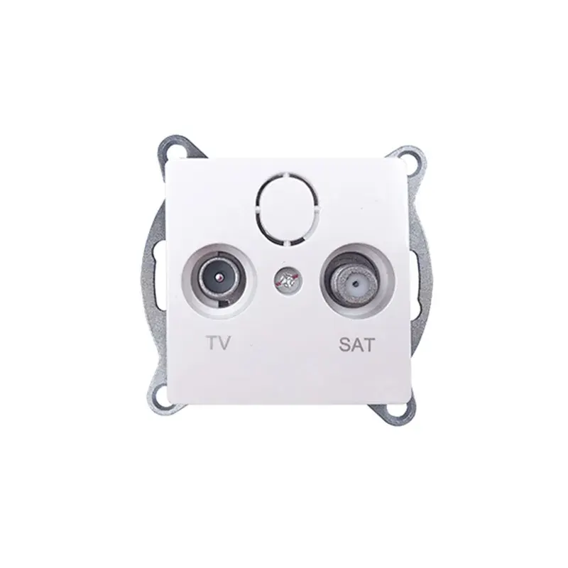 PRIME ΠΡΙΖΑ TV-SAT ΤΕΡΜΑΤΙΚΗ ΛΕΥΚΗ & F ΣΥΝΔΕΣΜΟΣ IP20