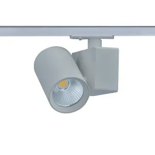 LED ΦΩΤΙΣΤΙΚΟ ΡΑΓΑΣ 230V AC 20W 3000K 1-PHASE 34° 2000LM Ra80 ΓΚΡΙ