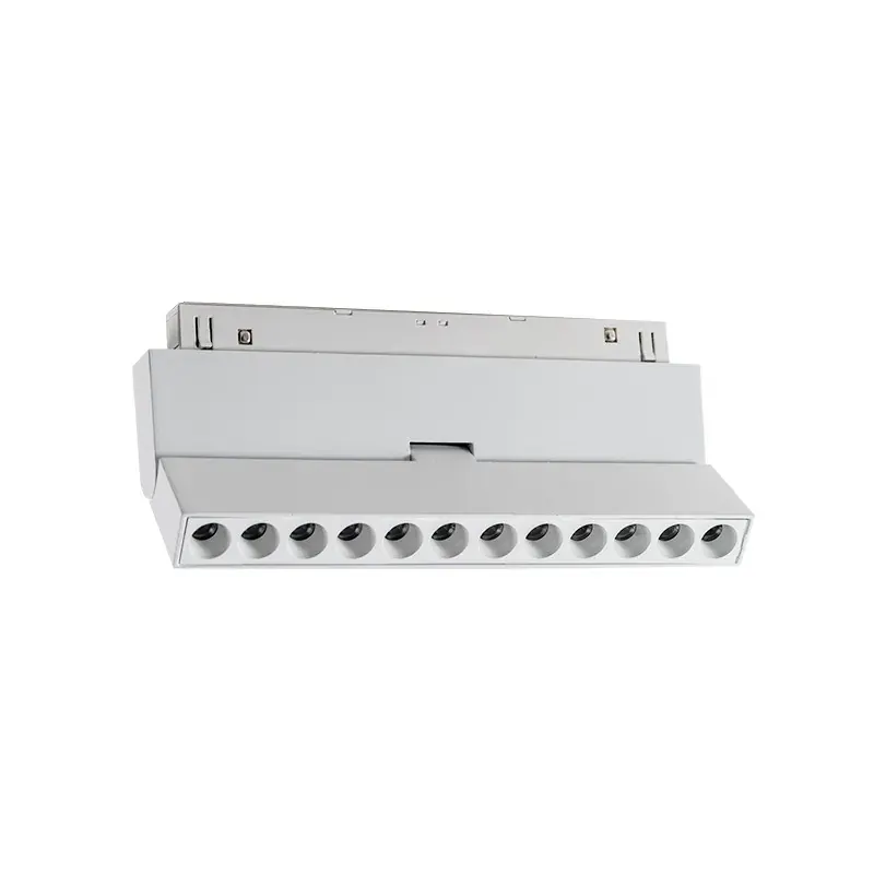 LED ΜΑΓΝΗΤΙΚΟ ΚΙΝΗΤΟ ΓΡΑΜΜΙΚΟ ΦΩΤΙΣΤΙΚΟ 48V DC 12W 3000K 1000LM 24° OSRAM Ra90 L220mm ΛΕΥΚΟ