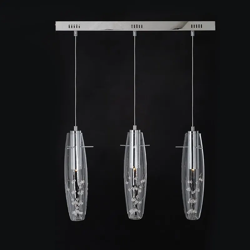 NETTO ΦΩΤΙΣΤΙΚΟ ΚΡΕΜΑΣΤΟ ΧΡΩΜΙΟ ΜΕΤΑΛΛΙΚΟ LED 9W 3000K 360Lm IP20 650Χ1000mm