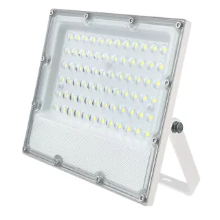 LED SMD ΠΡΟΒΟΛΕΑΣ ΛΕΥΚΟΣ 100-277V AC 50W 4000K 6000LM IP65 Ra80 5YRS IK08 ΒΑΛΒΙΔΑ ΕΚΤΟΝΩΣΗΣ