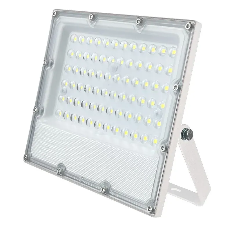 LED SMD ΠΡΟΒΟΛΕΑΣ ΛΕΥΚΟΣ 100-277V AC 50W 4000K 6000LM IP65 Ra80 5YRS IK08 ΒΑΛΒΙΔΑ ΕΚΤΟΝΩΣΗΣ