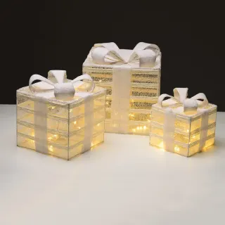 ΔΩΡΑ ΛΕΥΚΑ ΑΠΟ ΛΙΝΑΤΣΑ ΜΕ ΛΕΥΚΗ ΚΟΡΔEΛΑ 75 MINI LED (15+25+35) ΘΕΡΜΟ ΛΕΥΚΟ ΜΕ ΜΠΑΤΑΡΙΕΣ 3XΑΑΑ IP20 170x230x285mm