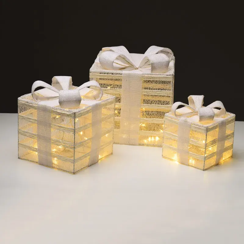 ΔΩΡΑ ΛΕΥΚΑ ΑΠΟ ΛΙΝΑΤΣΑ ΜΕ ΛΕΥΚΗ ΚΟΡΔEΛΑ 75 MINI LED (15+25+35) ΘΕΡΜΟ ΛΕΥΚΟ ΜΕ ΜΠΑΤΑΡΙΕΣ 3XΑΑΑ IP20 170x230x285mm