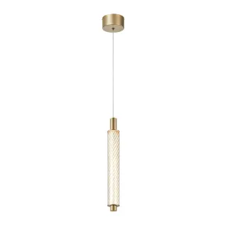 MYSTIQUE-ΦΩΤΙΣΤΙΚΟ ΚΡΕΜΑΣΤΟ ΧΡΥΣΟ ΑΛΟΥΜΙΝΙΟΥ LED SMD 11W CCT 660LM IP20 45X45X1500MM