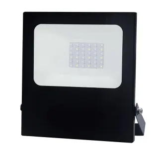 LED SMD ΠΡΟΒΟΛΕΑΣ 230V AC 30W RGBW IP66 ΜΑΥΡΟ