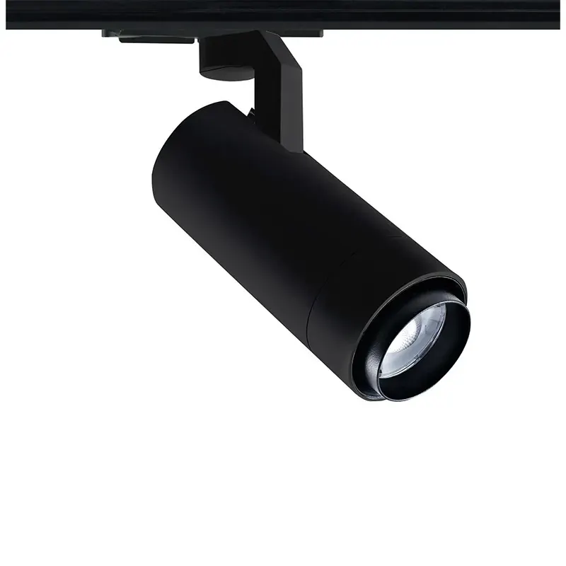 LED ΦΩΤΙΣΤΙΚΟ ΡΑΓΑΣ 230V AC 15W 3000K 1-PHASE 20-50° 1450LM MAX Ra80 5YRS ΑΜΜΩΔΕΣ ΜΑΥΡΟ