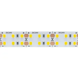 LED SMD STRIP 24V DC 40W/M 3000K 4120LM/M IP20 15MM Ra80 OSRAM 2835 240LEDS/M 3SDCM 5M REEL 5YRS