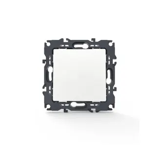 PRIME ΜΠΟΥΤΟΝ ΑΠΛΟ ΜΕ ΚΛΙΠ ΠΛΑΣΤΙΚΟ ΛΕΥΚΟ 1P 10A 250VAC IP20