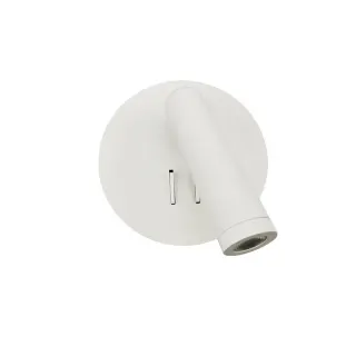 ZEUS-ΦΩΤΙΣΤΙΚΟ ΟΡΟΦΗΣ ΛΕΥΚΟ ΜΑΤ ΜΕΤΑΛΛΙΚΟ LED 3+4W 3000K 280LM IP20 D13,5X7CM