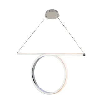 NETTO ΦΩΤΙΣΤΙΚΟ ΚΡΕΜΑΣΤΟ ΧΡΩΜΙΟ ΑΛΟΥΜΙΝΙΟ LED 32W 3000K 1920Lm IP20 640Χ1200mm