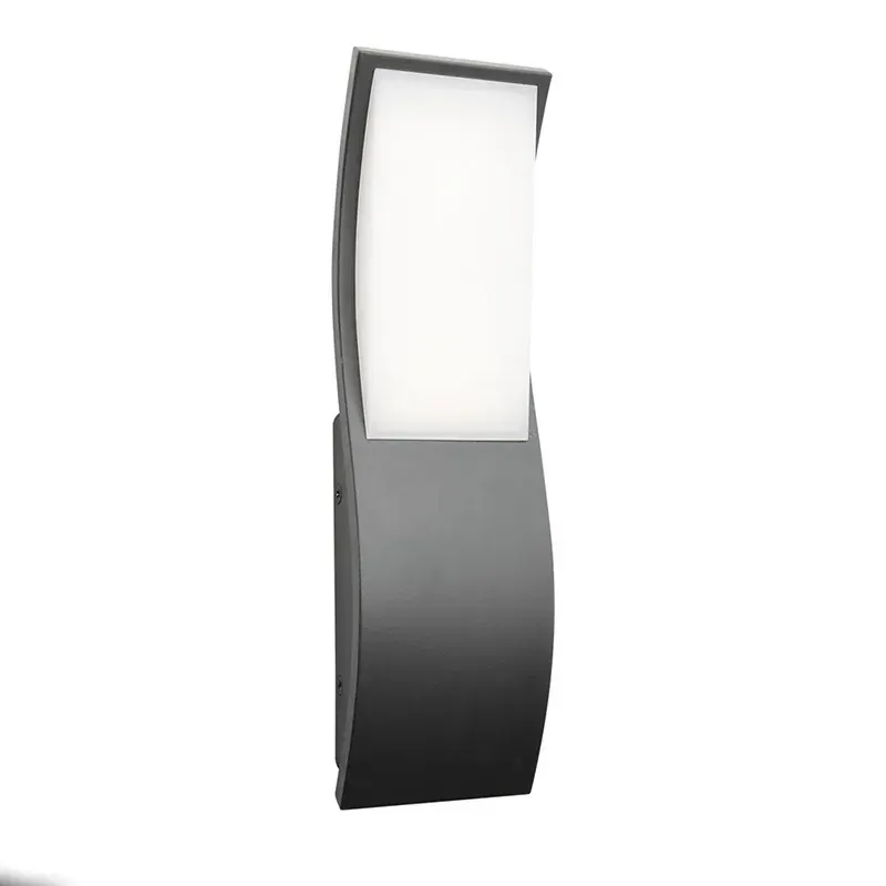 LED SMD WALL LUMINAIRE 7W 520LM 120° 230V AC 3.000K DARK GREY CRI80 IP65 30.000HRS