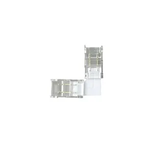 ΣΥΝΔΕΣΜΟΣ 90° ΓΙΑ 10mm ΜΟΝΟΧΡΩΜΗ 2835 COB ΛΩΡΙΔΑ LED