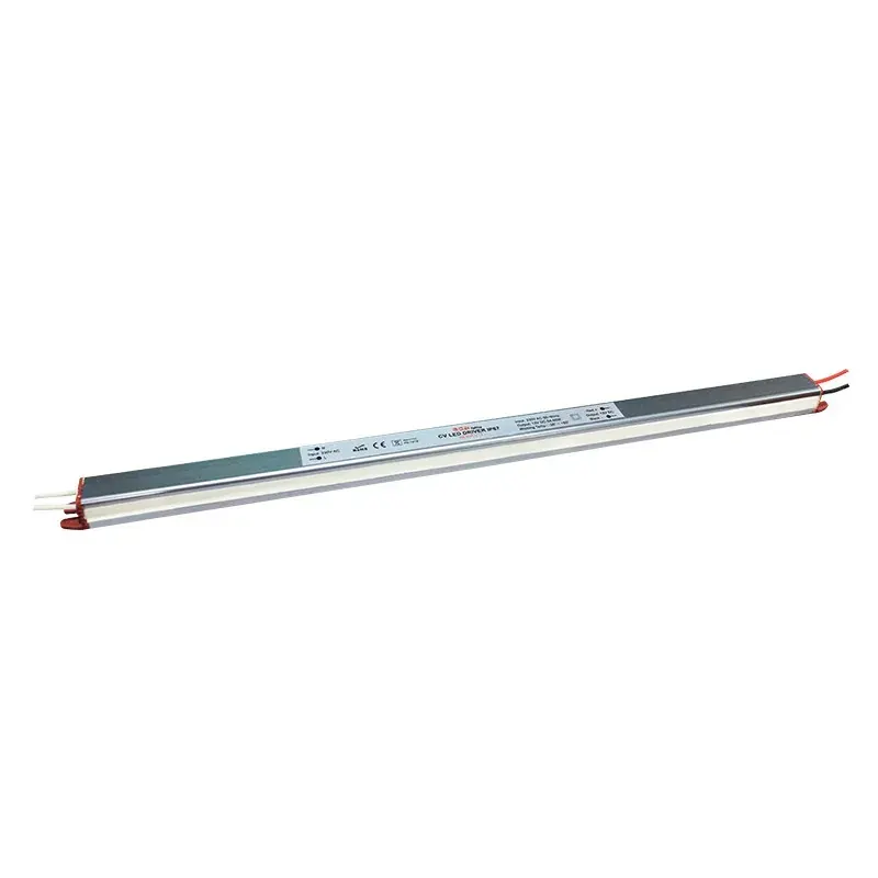 ΓΡΑΜΜΙΚΟ ΜΕΤΑΛΛΙΚΟ CV LED DRIVER 60W 230V AC12V DC 5A IP67 ΜΕ ΚΑΛΩΔΙΑ