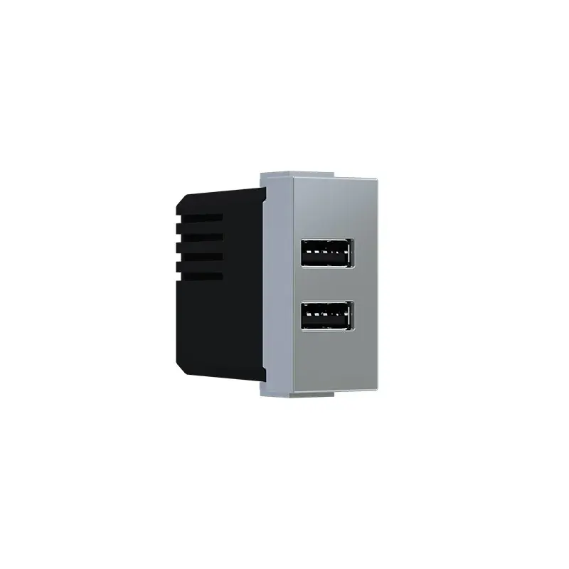 MODYS ΠΡΙΖΑ ΤΡΟΦΟΔΟΣΙΑΣ USB 2XUSB A+C ΑΣΗΜΙ 5VDC 3A IP20