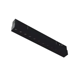 LED ΜΑΓΝΗΤΙΚΟ ΓΡΑΜΜΙΚΟ ΦΩΤΙΣΤΙΚΟ 48V DC 12W 4000K 1080LM 36° OSRAM Ra90 L220mm ΜΑΥΡΟ