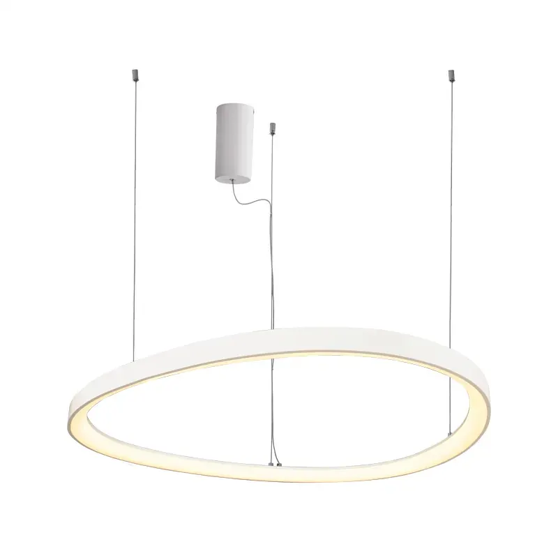 NETTO ΦΩΤΙΣΤΙΚΟ ΚΡΕΜΑΣΤΟ ΛΕΥΚΟ ΜΑΤ ΑΛΟΥΜΙΝΙΟ LED 36W 3000K 2700Lm IP20 Φ400Χ1200mm