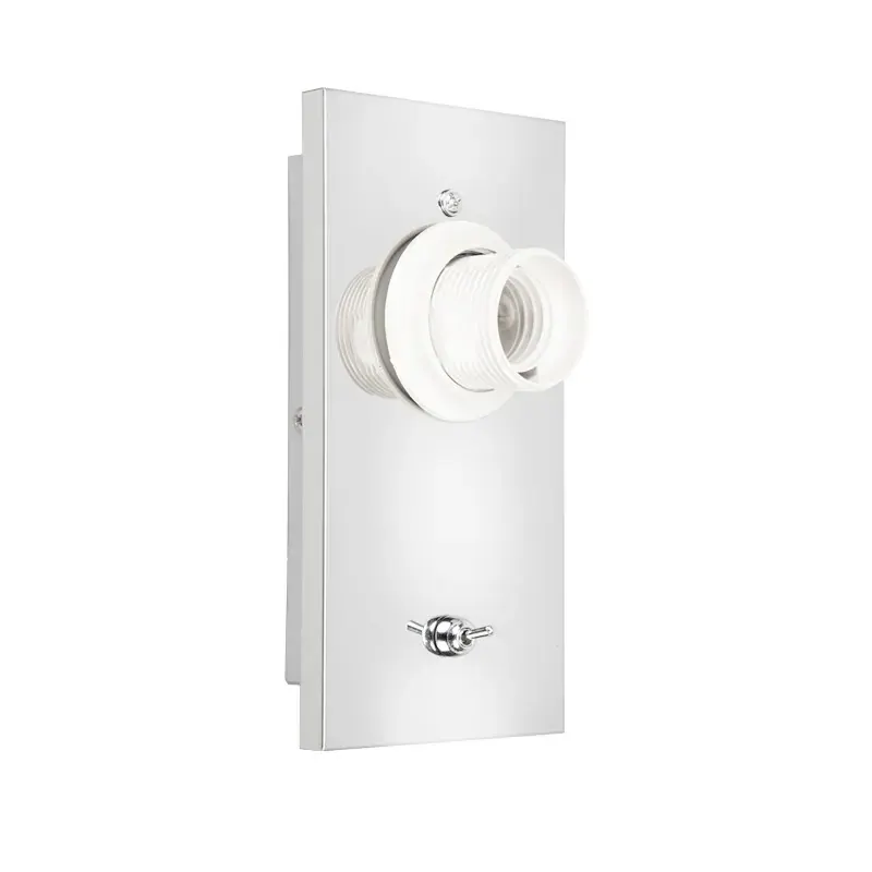 NETTO ΒΑΣΗ ΑΠΛΙΚΑΣ ΧΡΩΜΙΟΥ ΜΕΤΑΛΛΙΚΗ LED 3W 3200K 210Lm & ΣΥΜΒΑΤΙΚΟ 1ΧΕ27 IP20 90Χ180mm