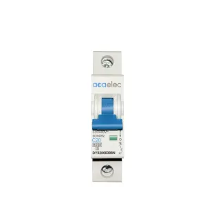 MCB 1P C20 6KA 1M