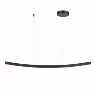 NAAVA-ΦΩΤΙΣΤΙΚΟ ΚΡΕΜΑΣΤΟ ΜΑΥΡΟ ΜΑΤ ΑΛΟΥΜΙΝΙΟΥ LED SMD 20W 3000Κ 1400LM IP20 1020Χ1100ΜΜ