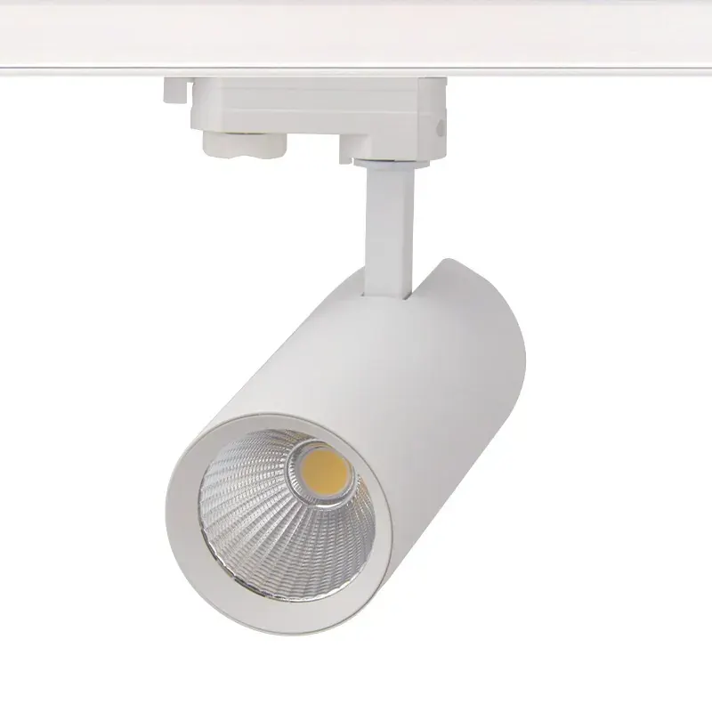 LED ΦΩΤΙΣΤΙΚΟ ΡΑΓΑΣ 230V AC 27W 3000K 3-PHASE 36° 3120LM Ra80 Φ74x170mm 5YRS ΑΜΜΩΔΕΣ ΛΕΥΚΟ