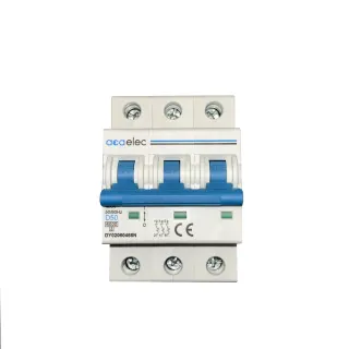 MCB 3P D50 6KA 3M